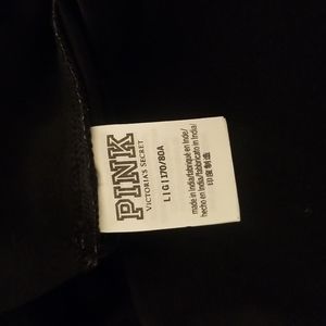 Black large full length PINK leggings